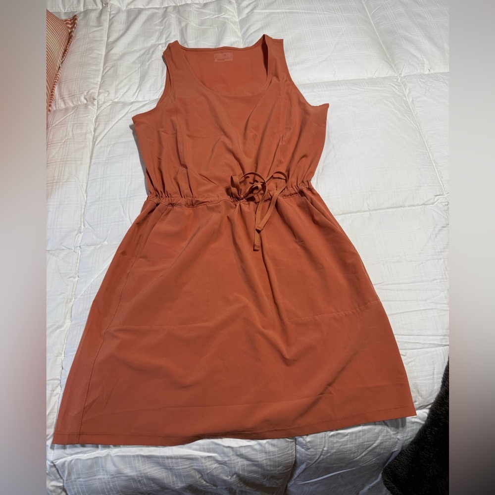 Patagonia Terracotta Sleeveless Mini Dress